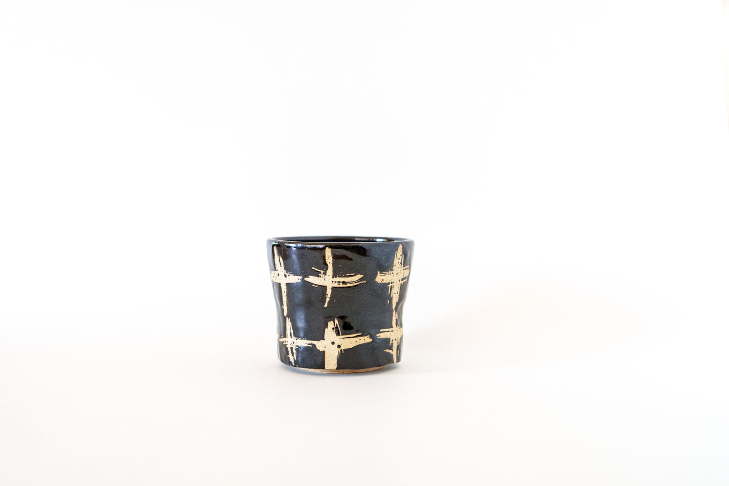 mugs - licorice wax resist
