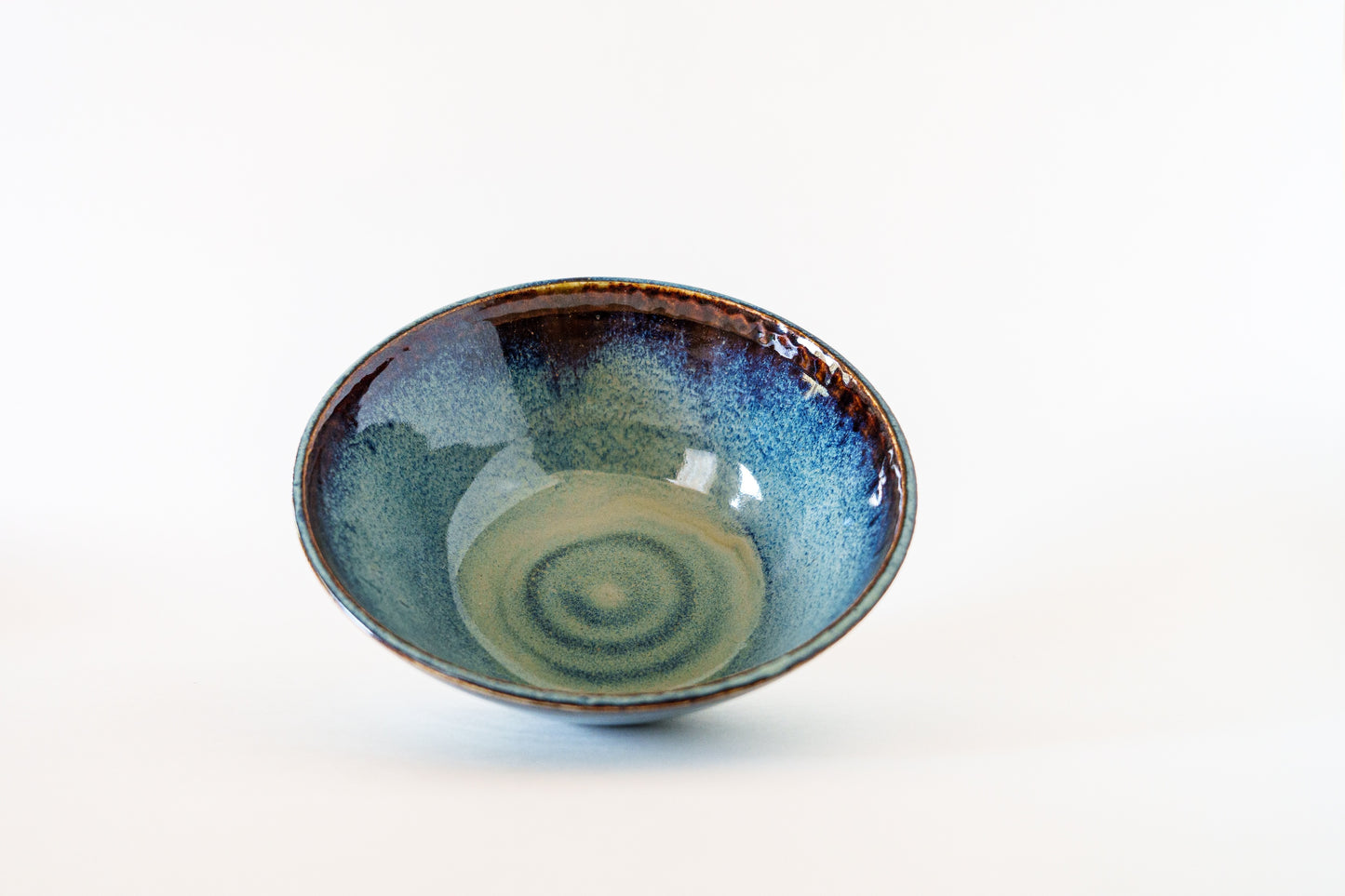 small bowl - light blue