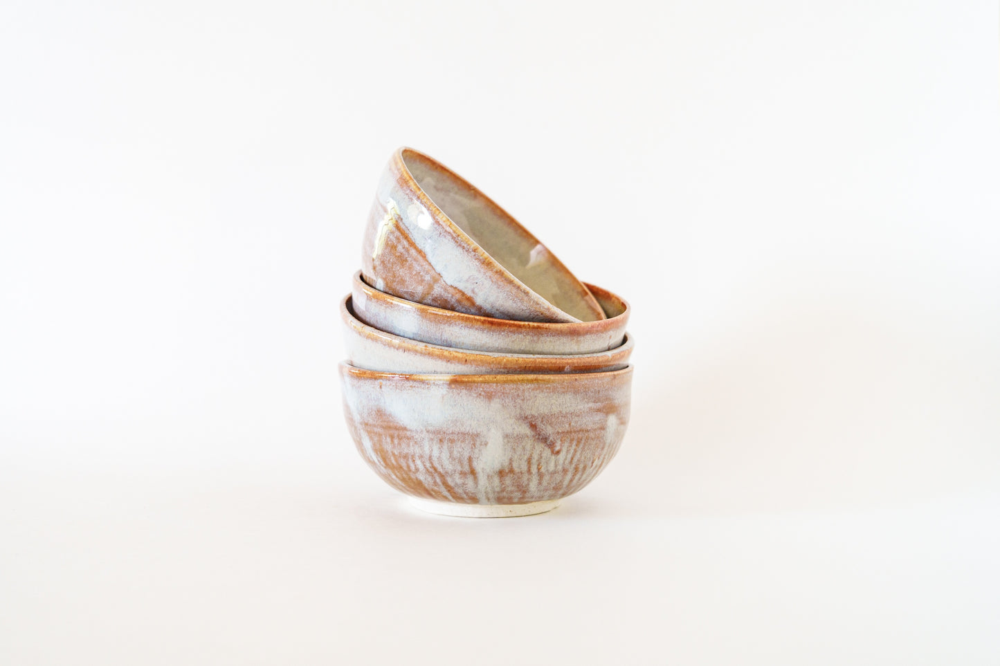 bowl set - eggshell + oatmeal