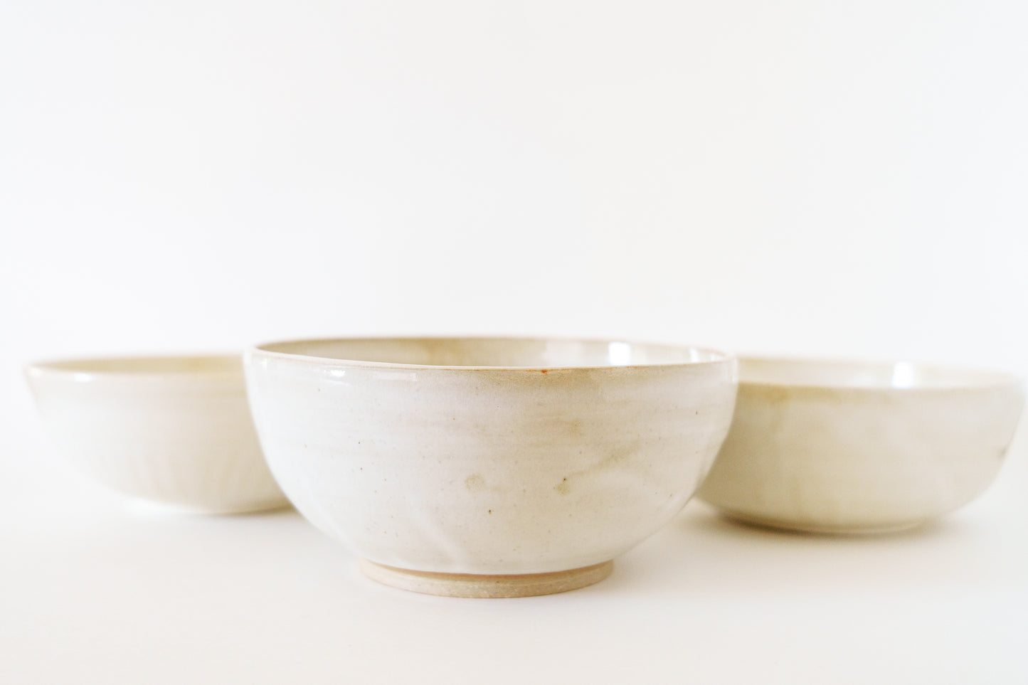 bowl set - soft white