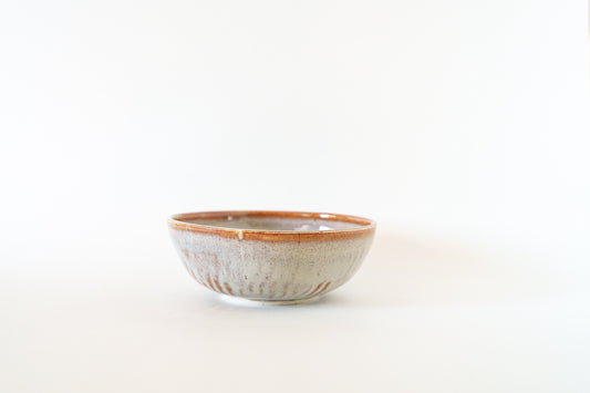small bowl - eggshell oatmeal
