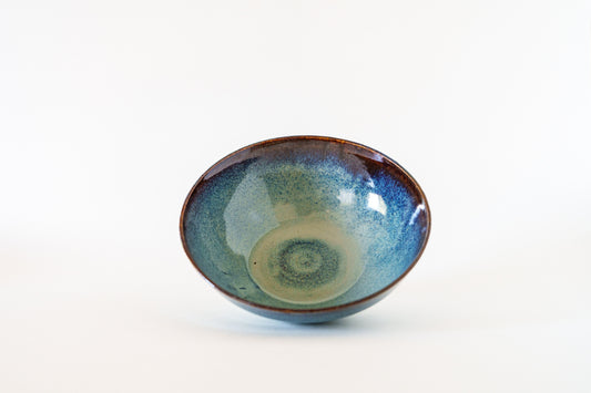 small bowl - light blue