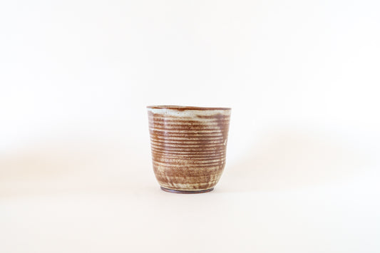 handleless mug - tin cup